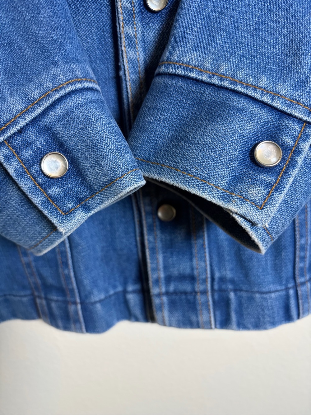 Vintage 70s 80s Sedgefield Denim Trucker Jacket Size Small Made in USA - Picture 6 of 12